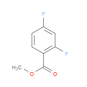 METHYL 2,4-DIFLUOROBENZOATE - Click Image to Close