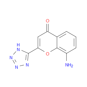 8-AMINO-2-(1H-TETRAZOL-5-YL)-4H-1-BENZOPYRAN-4-ONE