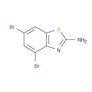 4,6-DIBROMOBENZO[D]THIAZOL-2-AMINE