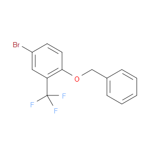 1-(BENZYLOXY)-4-BROMO-2-(TRIFLUOROMETHYL)BENZENE
