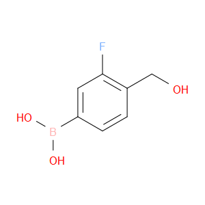 (3-FLUORO-4-(HYDROXYMETHYL)PHENYL)BORONIC ACID - Click Image to Close