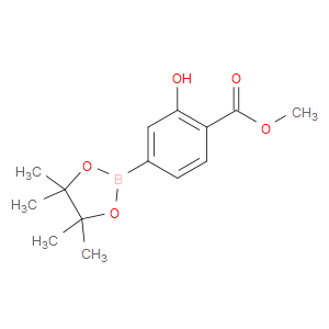 METHYL 2-HYDROXY-4-(4,4,5,5-TETRAMETHYL-1,3,2-DIOXABOROLAN-2-YL)BENZOATE