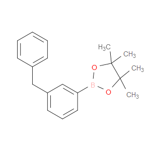 2-(3-BENZYLPHENYL)-4,4,5,5-TETRAMETHYL-1,3,2-DIOXABOROLANE