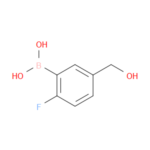 2-FLUORO-5-HYDROXYMETHYLPHENYLBORONIC ACID - Click Image to Close