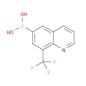 8-TRIFLUOROMETHYLQUINOLINE-6-BORONIC ACID