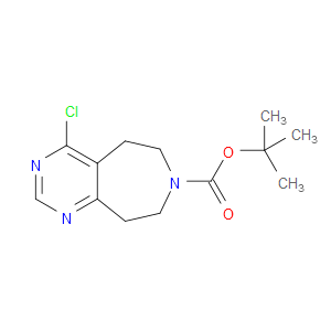 TERT-BUTYL 4-CHLORO-8,9-DIHYDRO-5H-PYRIMIDO[4,5-D]AZEPINE-7(6H)-CARBOXYLATE