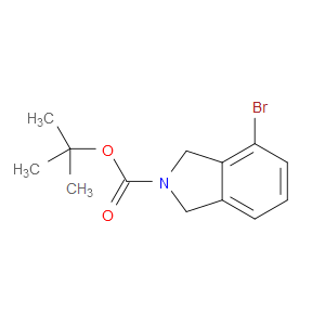 TERT-BUTYL 4-BROMOISOINDOLINE-2-CARBOXYLATE - Click Image to Close