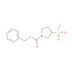 BENZYL 3-(CHLOROSULFONYL)PYRROLIDINE-1-CARBOXYLATE