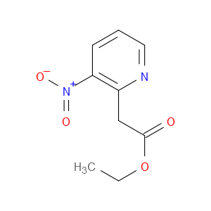ETHYL 2-(3-NITROPYRIDIN-2-YL)ACETATE