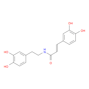 (E)-N-(3,4-DIHYDROXYPHENETHYL)-3-(3,4-DIHYDROXYPHENYL)ACRYLAMIDE - Click Image to Close