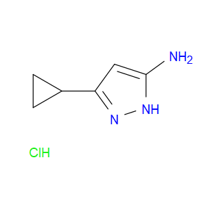 3-CYCLOPROPYL-1H-PYRAZOL-5-AMINE HYDROCHLORIDE - Click Image to Close