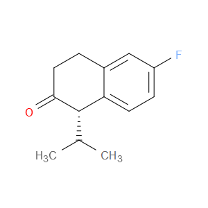 (S)-6-FLUORO-1-ISOPROPYL-3,4-DIHYDRONAPHTHALEN-2(1H)-ONE