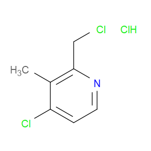 4-CHLORO-2-(CHLOROMETHYL)-3-METHYLPYRIDINE HYDROCHLORIDE