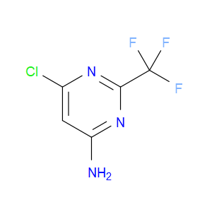 6-CHLORO-2-(TRIFLUOROMETHYL)PYRIMIDIN-4-AMINE