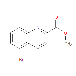 METHYL 5-BROMOQUINOLINE-2-CARBOXYLATE - Click Image to Close