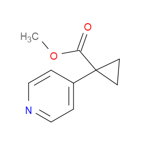 METHYL 1-(PYRIDIN-4-YL)CYCLOPROPANECARBOXYLATE - Click Image to Close