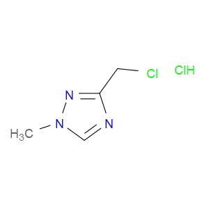 3-(CHLOROMETHYL)-1-METHYL-1H-1,2,4-TRIAZOLE HYDROCHLORIDE - Click Image to Close