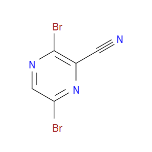 3,6-DIBROMOPYRAZINE-2-CARBONITRILE