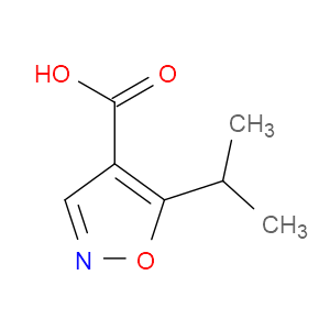 5-ISOPROPYLISOXAZOLE-4-CARBOXYLIC ACID