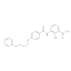 N-(3-ACETYL-2-HYDROXYPHENYL)-4-(4-PHENYLBUTOXY)BENZAMIDE