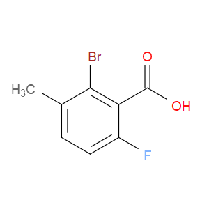 2-BROMO-6-FLUORO-3-METHYLBENZOIC ACID