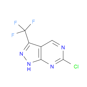 6-CHLORO-3-(TRIFLUOROMETHYL)-1H-PYRAZOLO[3,4-D]PYRIMIDINE - Click Image to Close