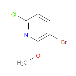3-BROMO-6-CHLORO-2-METHOXYPYRIDINE