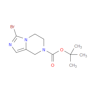 TERT-BUTYL 3-BROMO-5,6-DIHYDROIMIDAZO[1,5-A]PYRAZINE-7(8H)-CARBOXYLATE