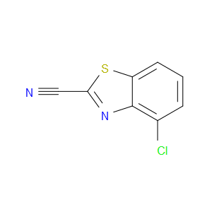 4-CHLOROBENZO[D]THIAZOLE-2-CARBONITRILE