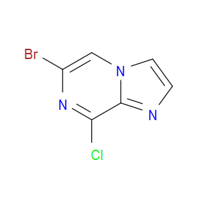 6-BROMO-8-CHLOROIMIDAZO[1,2-A]PYRAZINE