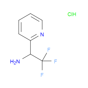2,2,2-TRIFLUORO-1-(PYRIDIN-2-YL)ETHANAMINE HYDROCHLORIDE - Click Image to Close