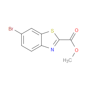 METHYL 6-BROMOBENZO[D]THIAZOLE-2-CARBOXYLATE - Click Image to Close