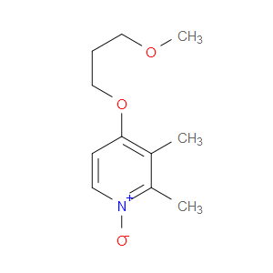 4-(3-METHOXYPROPOXY)-2,3-DIMETHYLPYRIDINE-N-OXIDE - Click Image to Close