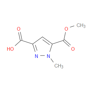 5-(METHOXYCARBONYL)-1-METHYL-1H-PYRAZOLE-3-CARBOXYLIC ACID