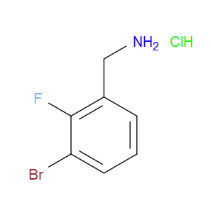 (3-BROMO-2-FLUOROPHENYL)METHANAMINE HYDROCHLORIDE
