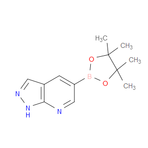 5-(4,4,5,5-TETRAMETHYL-1,3,2-DIOXABOROLAN-2-YL)-1H-PYRAZOLO[3,4-B]PYRIDINE