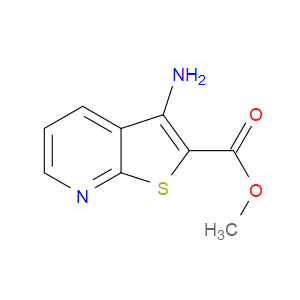 METHYL 3-AMINOTHIENO[2,3-B]PYRIDINE-2-CARBOXYLATE - Click Image to Close