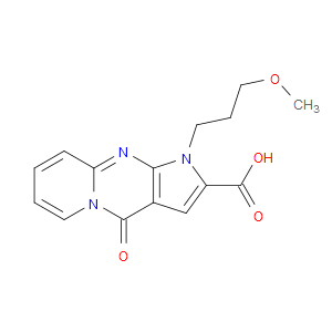 1-(3-METHOXYPROPYL)-4-OXO-1,4-DIHYDROPYRIDO[1,2-A]PYRROLO[2,3-D]PYRIMIDINE-2-CARBOXYLIC ACID