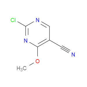 2-CHLORO-4-METHOXYPYRIMIDINE-5-CARBONITRILE - Click Image to Close