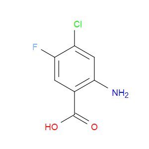 2-AMINO-4-CHLORO-5-FLUOROBENZOIC ACID