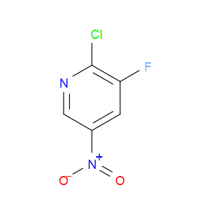 2-CHLORO-3-FLUORO-5-NITROPYRIDINE