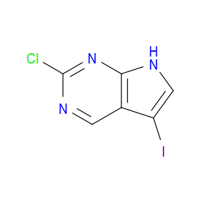 2-CHLORO-5-IODO-7H-PYRROLO[2,3-D]PYRIMIDINE