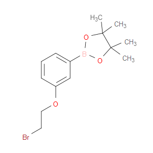 2-(3-(2-BROMOETHOXY)PHENYL)-4,4,5,5-TETRAMETHYL-1,3,2-DIOXABOROLANE - Click Image to Close