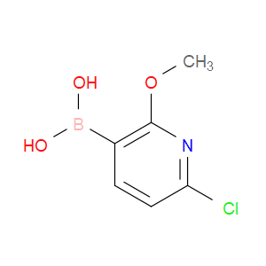6-CHLORO-2-METHOXYPYRIDINE-3-BORONIC ACID - Click Image to Close