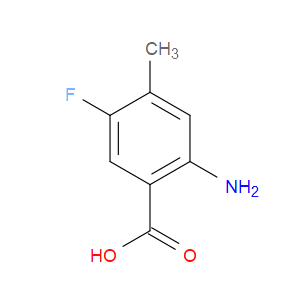 2-AMINO-5-FLUORO-4-METHYLBENZOIC ACID - Click Image to Close