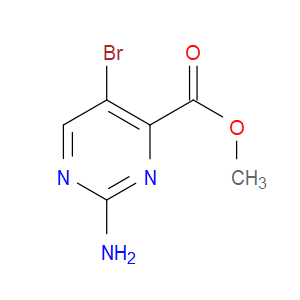 METHYL 2-AMINO-5-BROMOPYRIMIDINE-4-CARBOXYLATE - Click Image to Close