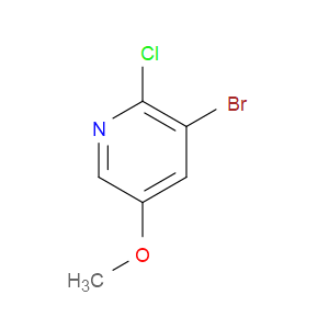 3-BROMO-2-CHLORO-5-METHOXYPYRIDINE
