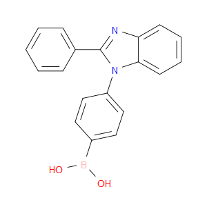 (4-(2-PHENYL-1H-BENZO[D]IMIDAZOL-1-YL)PHENYL)BORONIC ACID