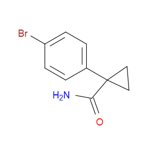 1-(4-BROMOPHENYL)CYCLOPROPANECARBOXAMIDE