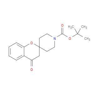 TERT-BUTYL 4-OXOSPIRO[CHROMAN-2,4'-PIPERIDINE]-1'-CARBOXYLATE